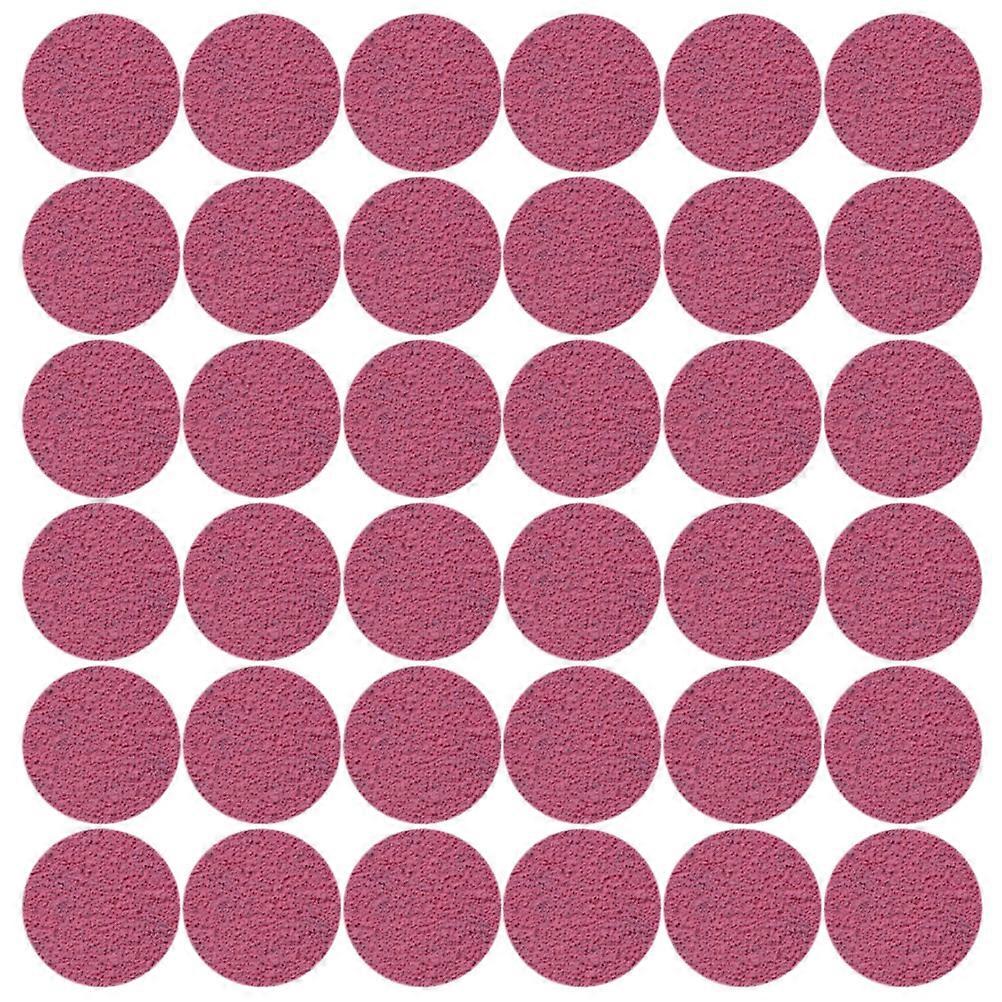 Pedicure Sanding Discs for Electric Grinder Manicure Nail Supplies with 50 Pcs in Pink Color
