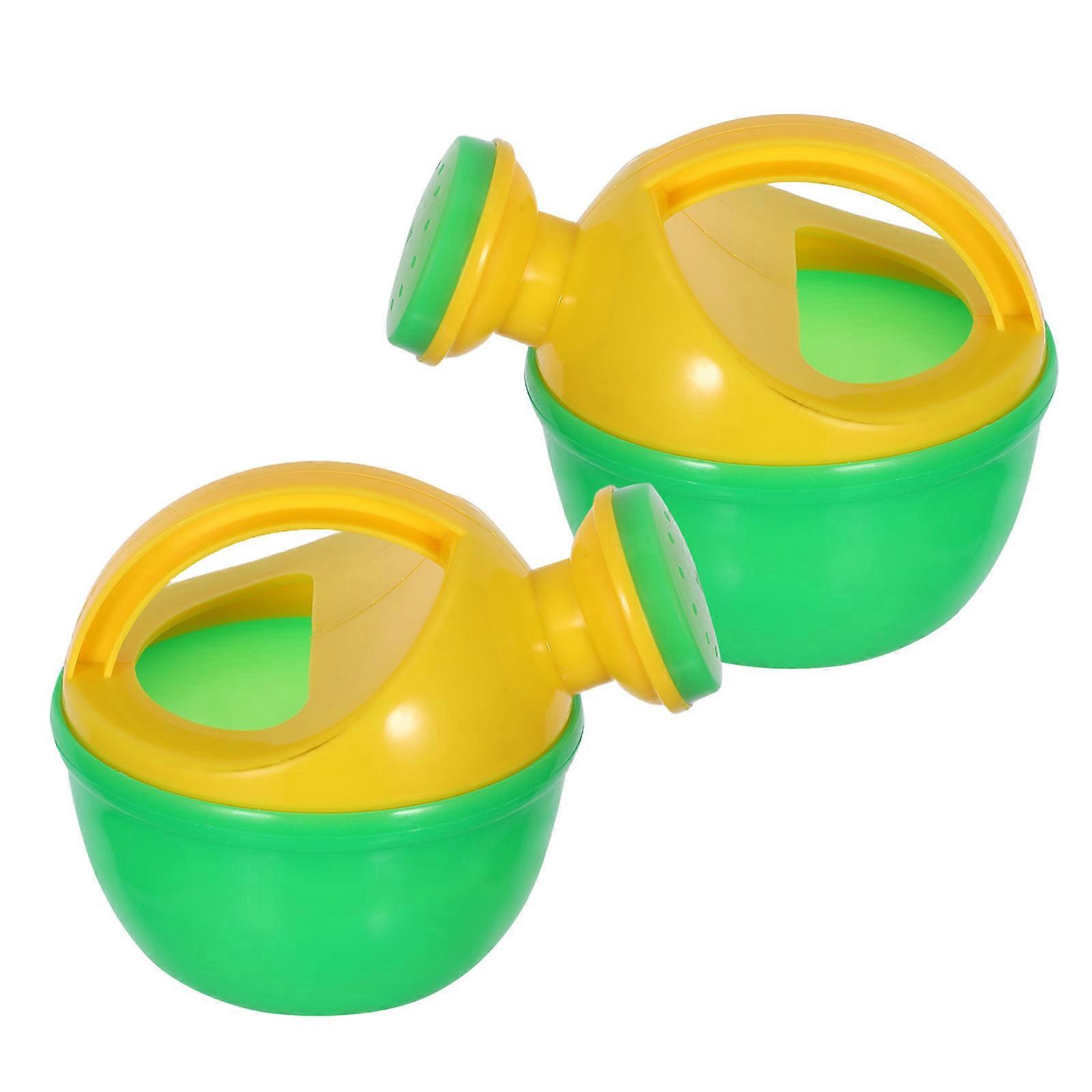 Watering Can Multi Plastic Watering Can for Outdoor Use 2Pcs Pack