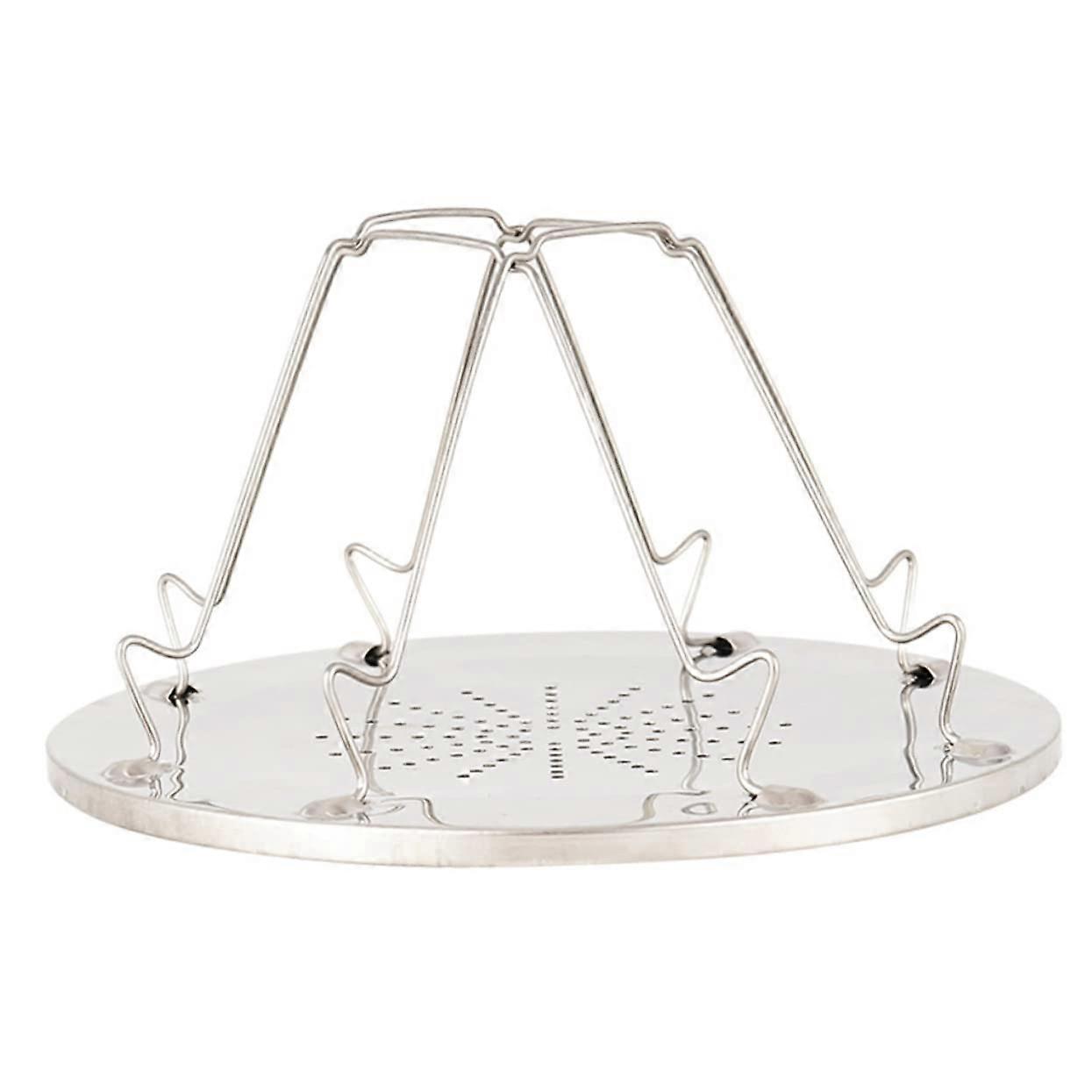 Foldable Camping Toaster Rack Stainless Steel Bread Toaster for Outdoor Campfire Cooking