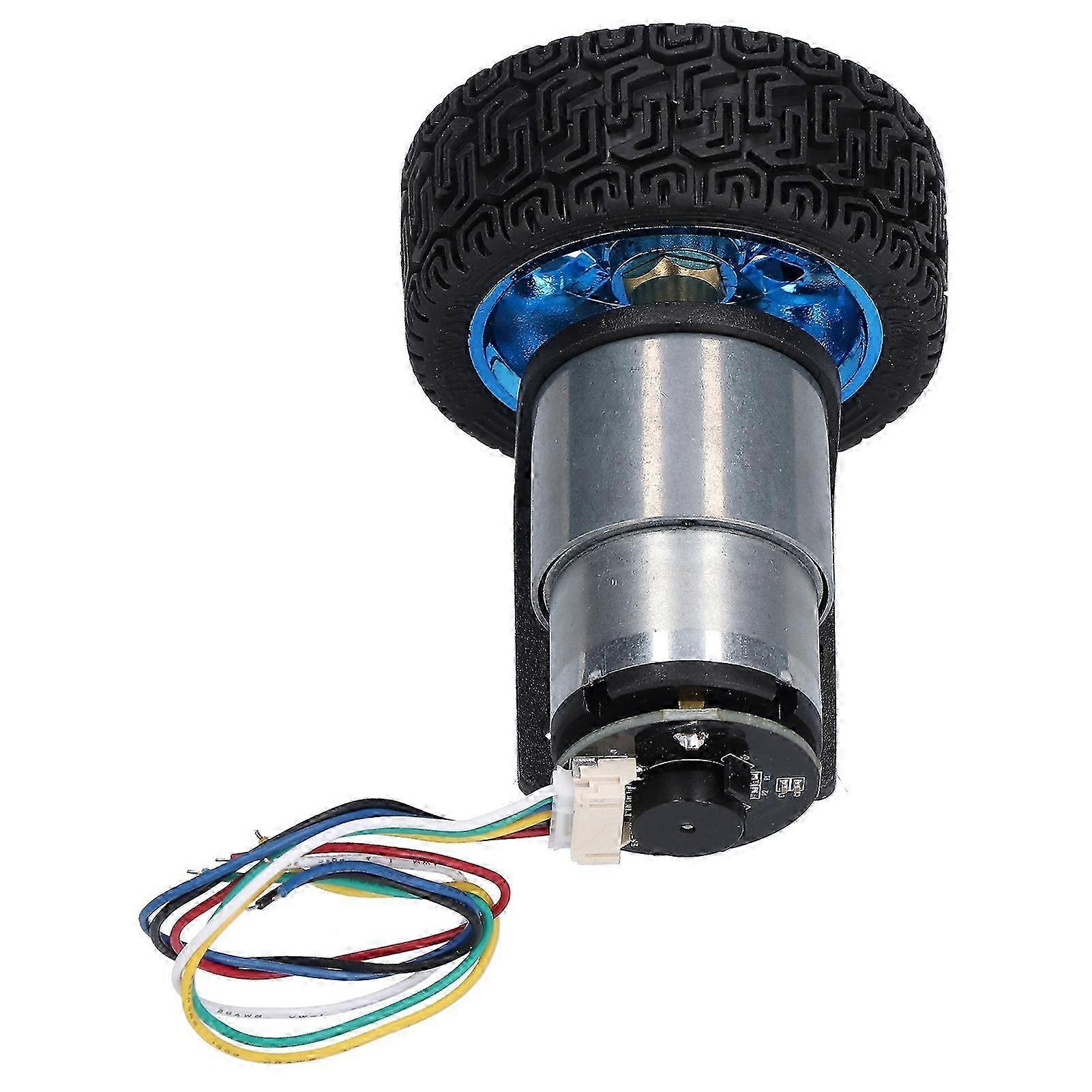 Encoder Motor Set JGB37-520 6mm Shaft DC 6V with Bracket