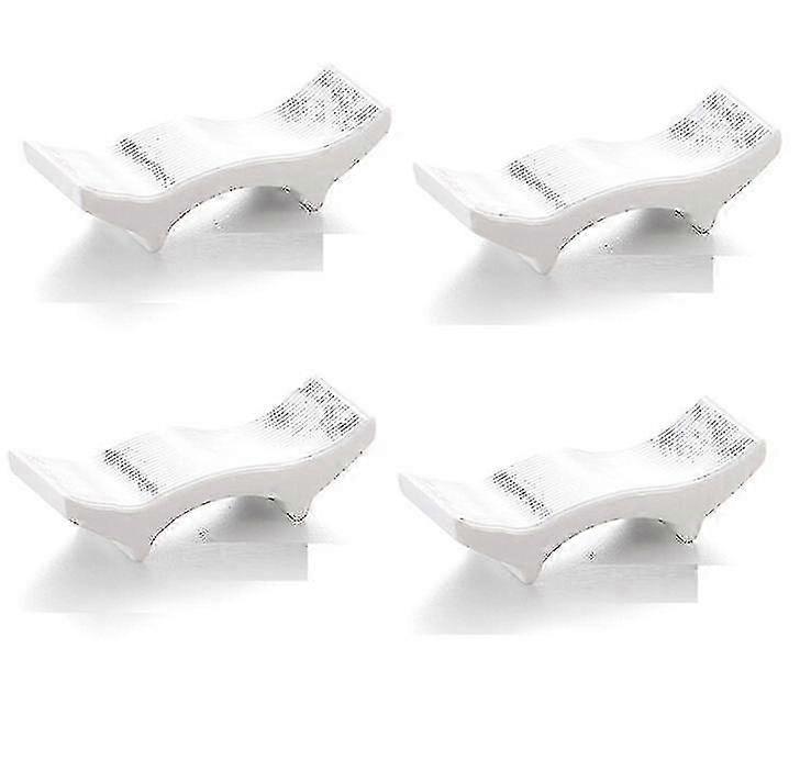 2025 5pcs Melamine Chopstick Spoon Rest Set