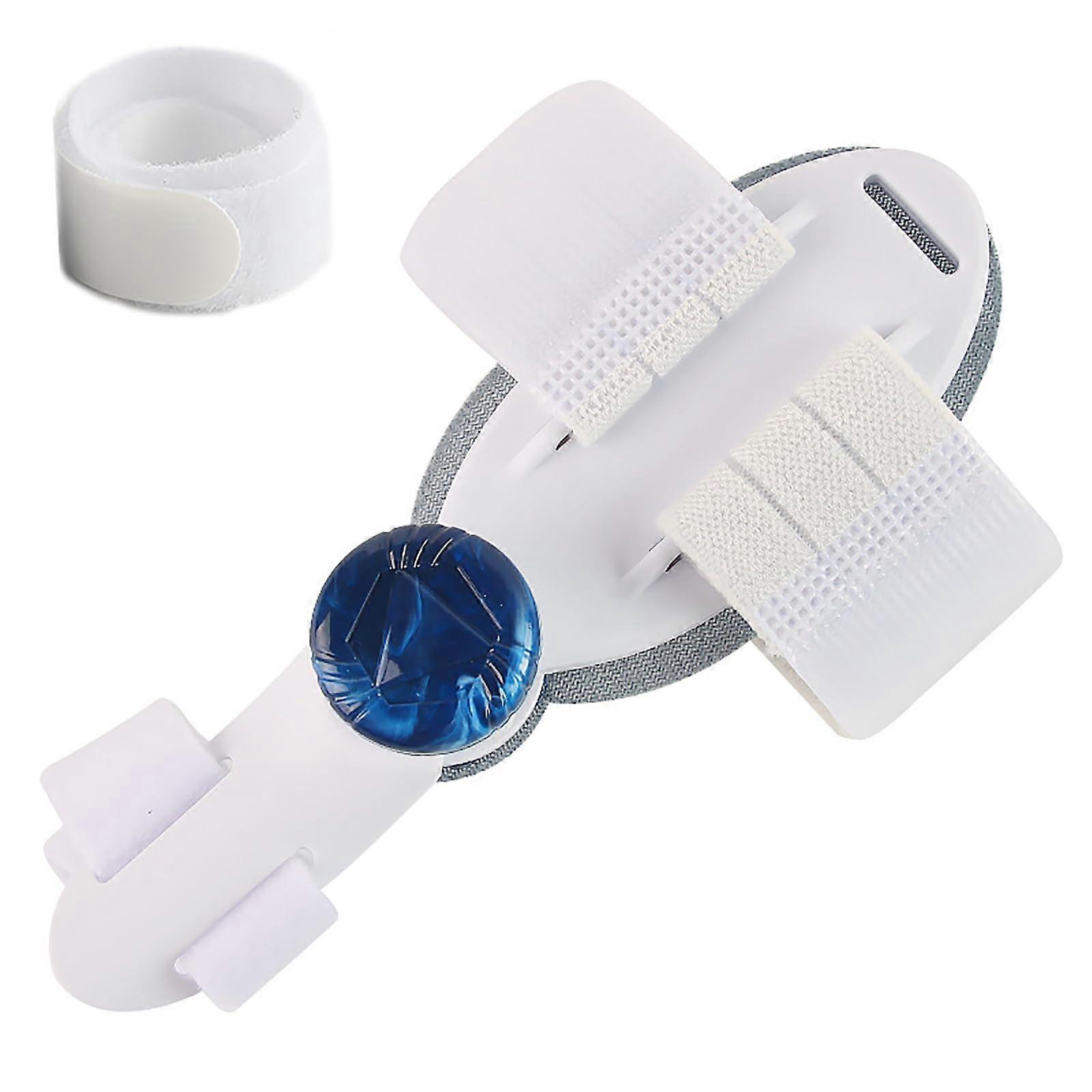 Adjustable Bunion Corrector Splint with Silicone Pads and AntiSlip Heel Strap for Left or Right Foot