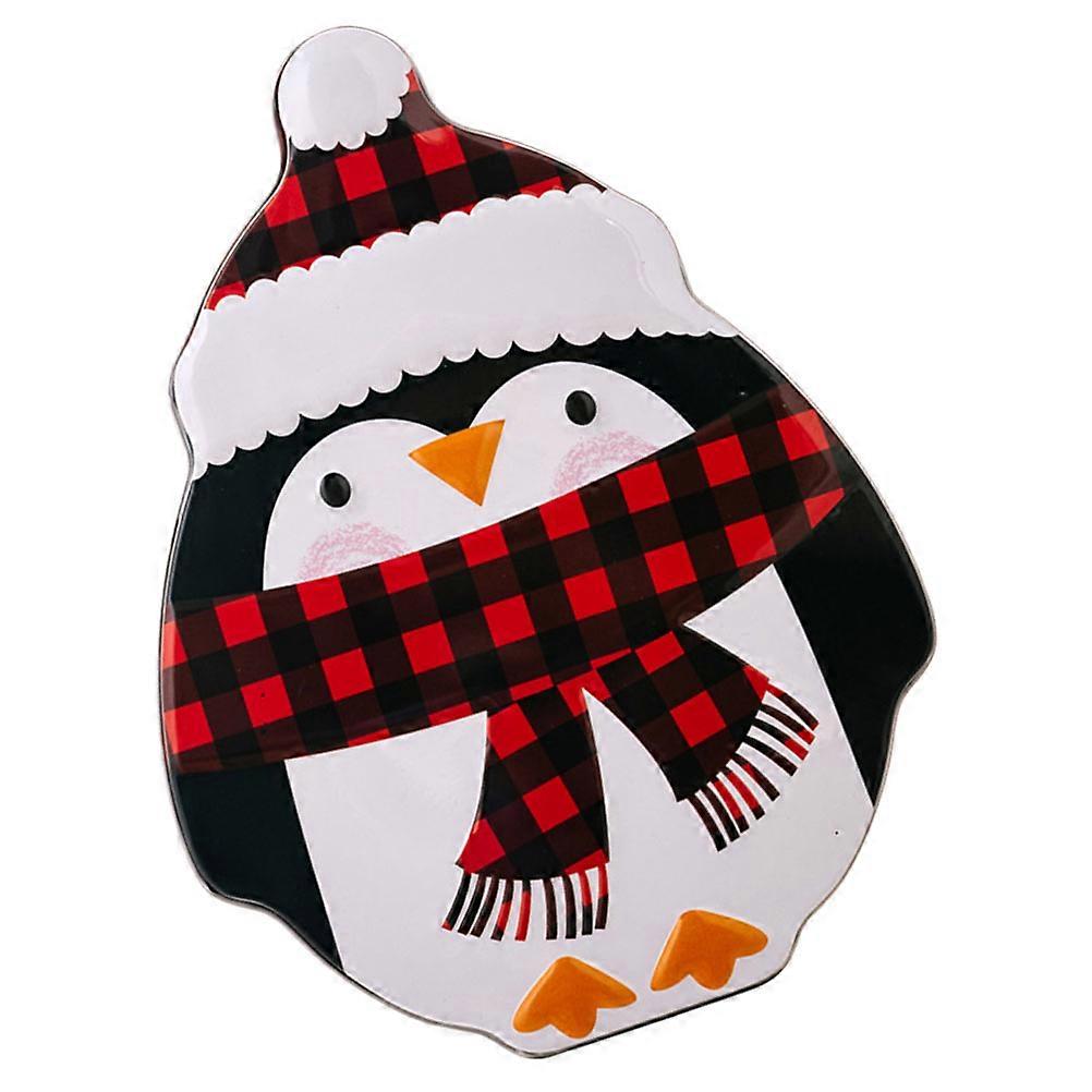 Tinplate Storage Box Christmas Cookie Tin for Storage 3Pcs