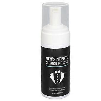 Luxora 120ml Men-intimsæbe forhindrer kløe, irritation, dårlig lugtkontrol, PH-afbalanceret skummende vask