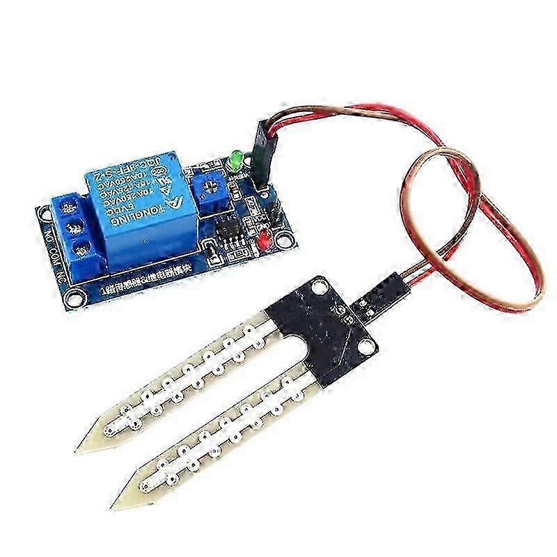 5V/12V Soil Moisture Sensor Relay Control Module Lower Than Humidity Start Switch 2025