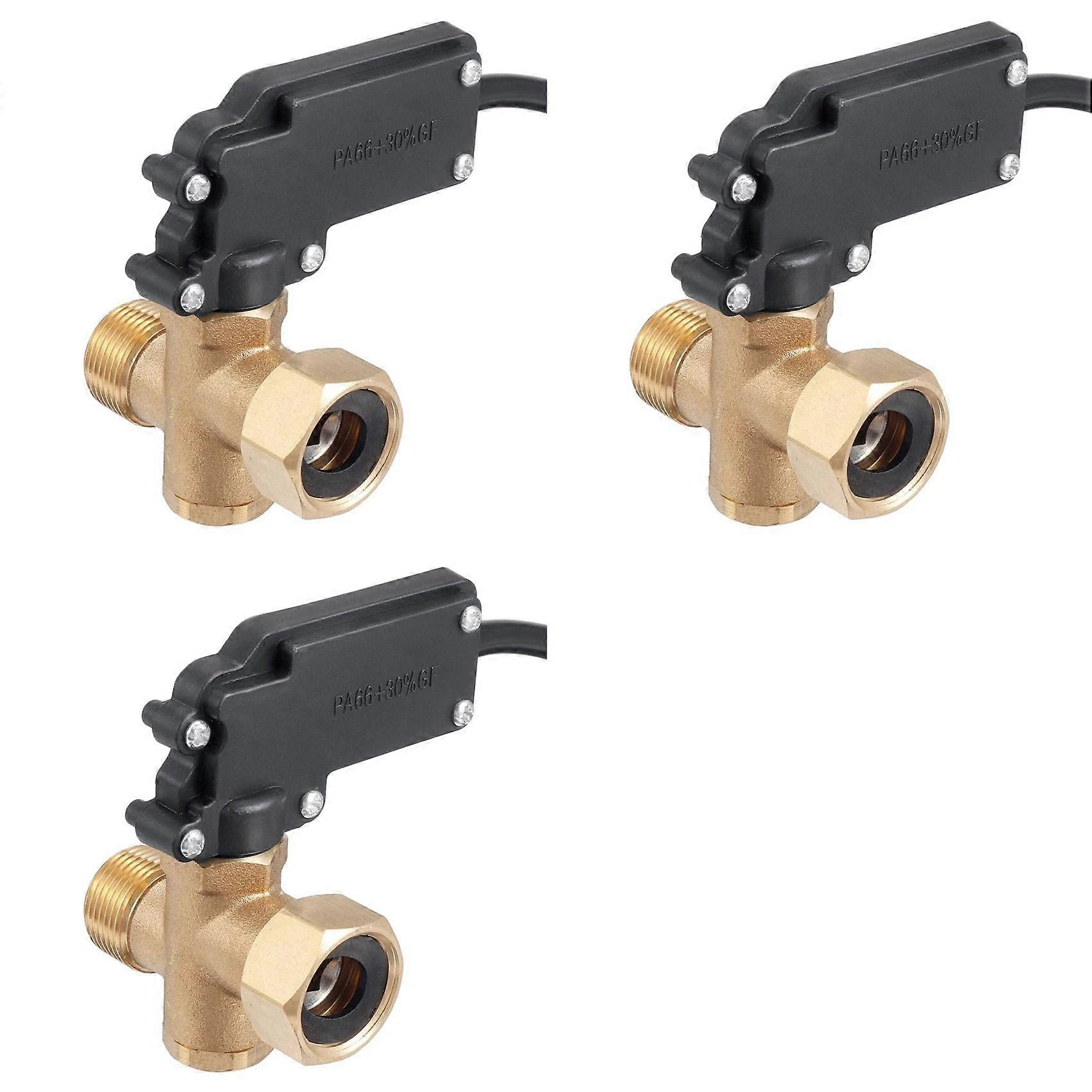 3X 220V Automatic Water Pressure Sensing Switch Device 55/58 Model Car Washing Machine Automatically Start/Stop