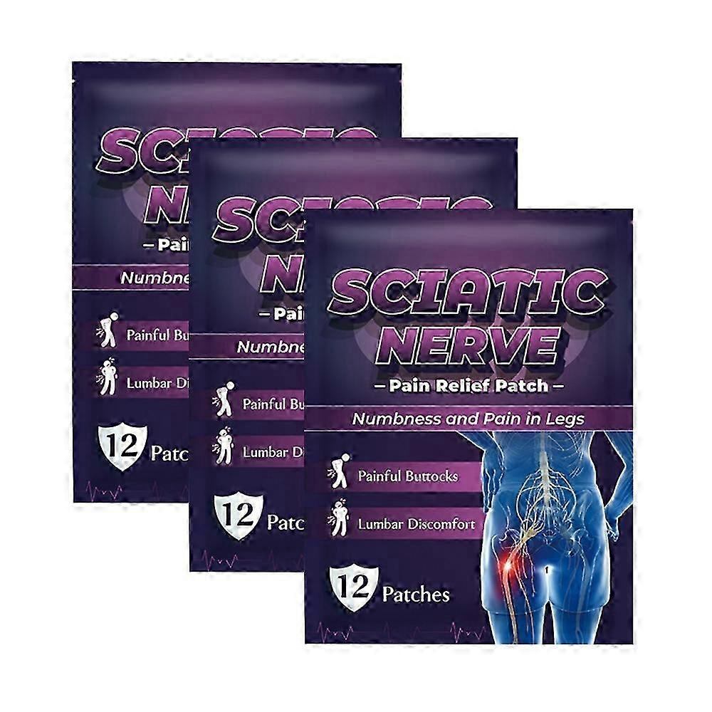Sciatica Pain Relief Heating Patch with Heat Therapy for Lower Back and Sciatic Nerve Pain