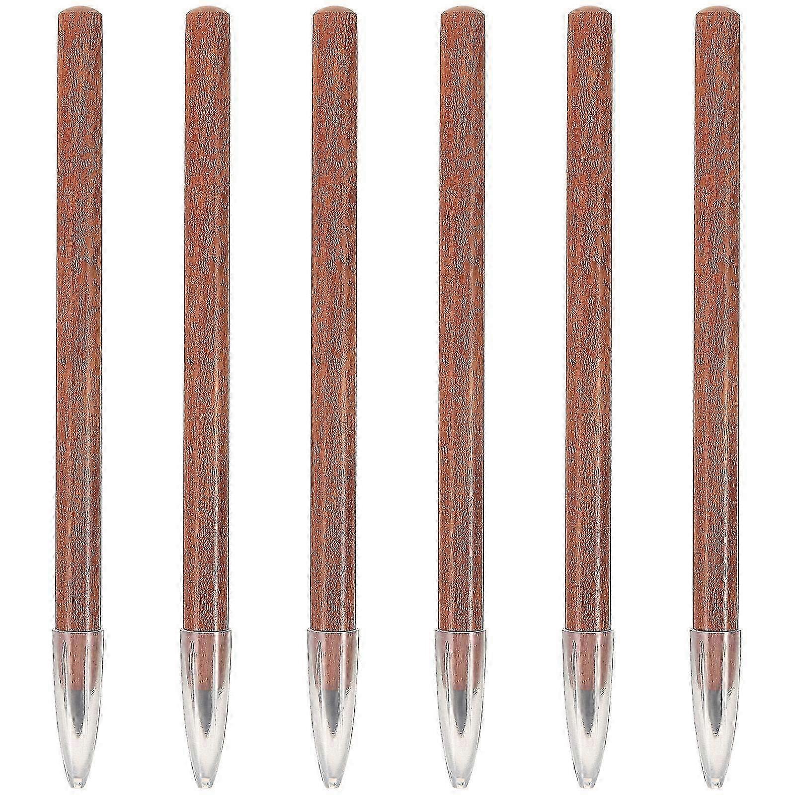 6pcs Inkless Pencil Forever Pencil Inkless Erasable Pencil for Writing Drawing Drafting