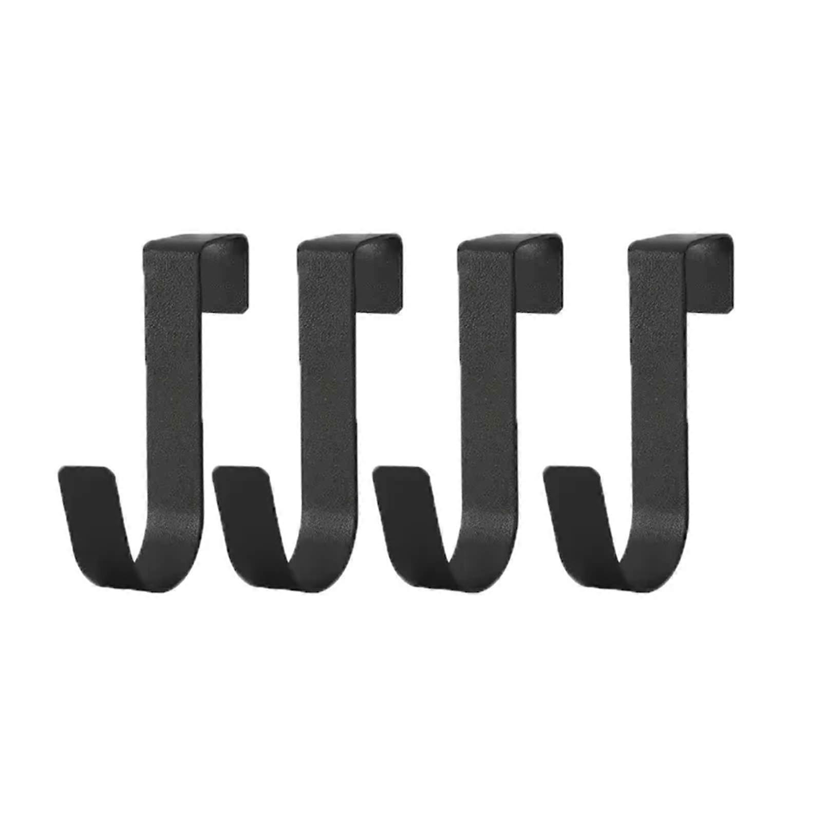 Bathroom Towel Hooks 30PCS Rust Resistant Wall Mounted Hanger Space Saving Black for MultiRoom Use