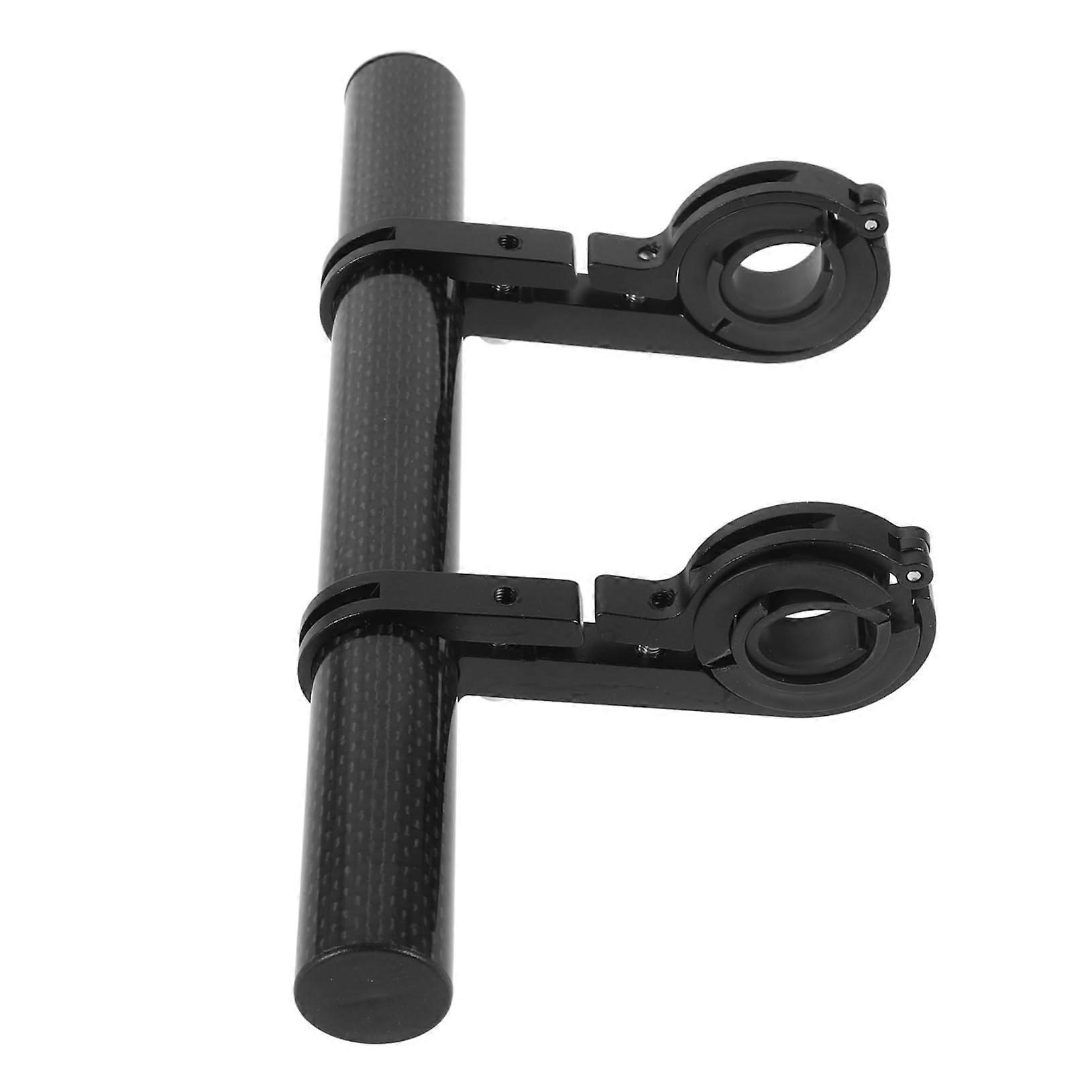 Bicycle Handlebar Extender Aluminum Alloy Extra Space with Secure Clamp for Multi Accessories