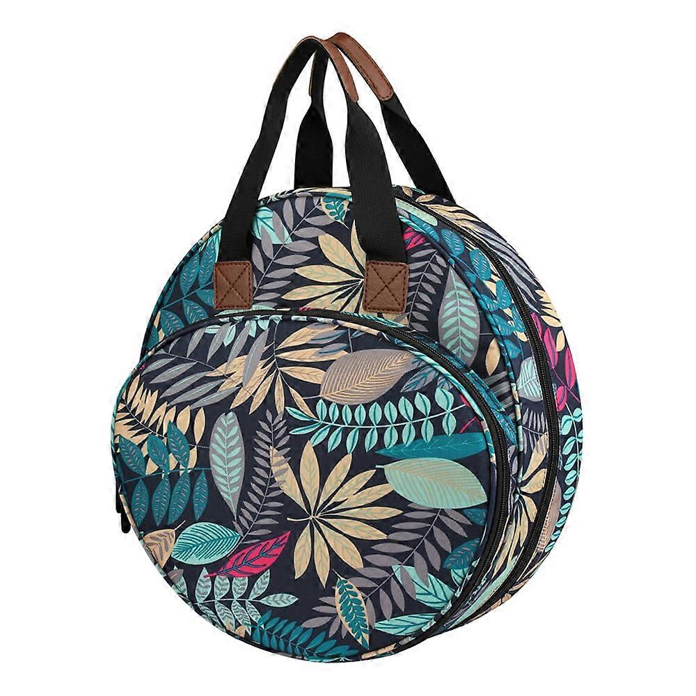 Large Capacity Embroidery Storage Bag with Handle, MultiGrid Cross Stitch Project Organizer