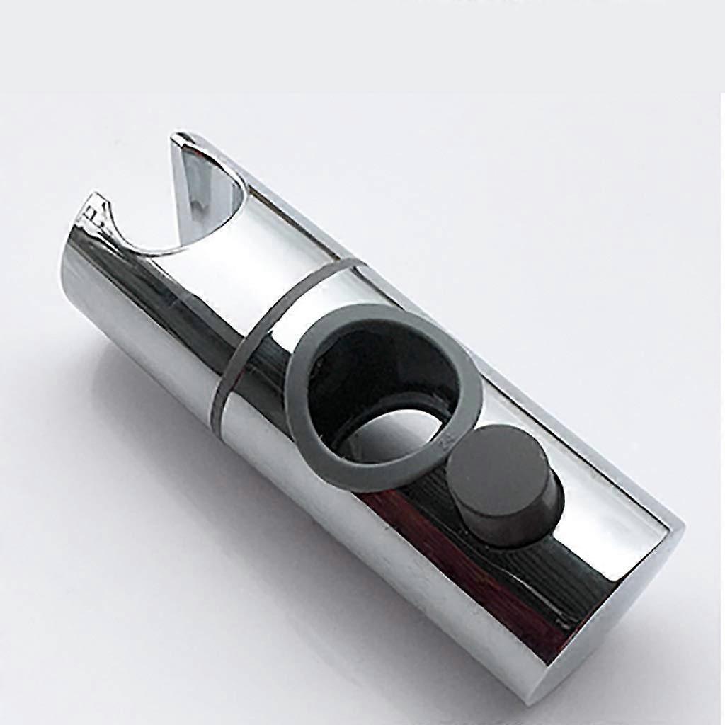 Adjustable ABS Shower Head Holder 25mm Universal Rail Bracket with Rustproof Steady Support