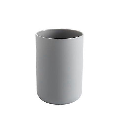 Plastic Drinking Cups 300ml Unbreakable Stackable Grey Tumblers, Dishwasher Safe, Set of 2