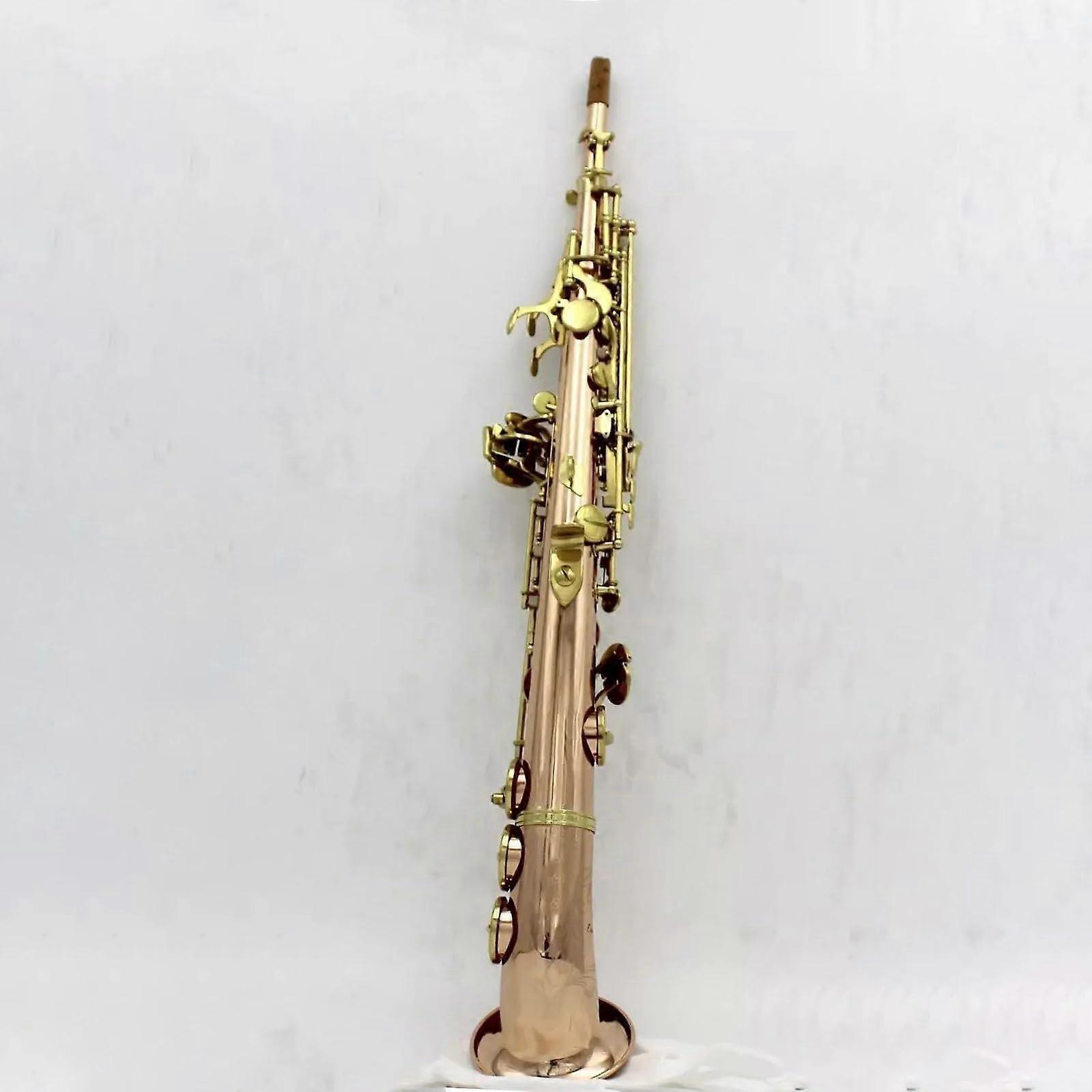 Beginner J Type Treble Saxello Saxophone Brass Copper Body Easy Playability Smooth Key Action
