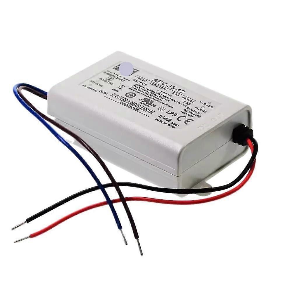 LED Power Supply 12V 3A LED Driver 36W Constant Voltage Transformer for LED Lights
