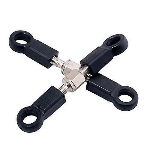 02012 RC Steering Link Set for HSP 1/10 Scale Car 94102 94123, Durable DualLink for Precise Control