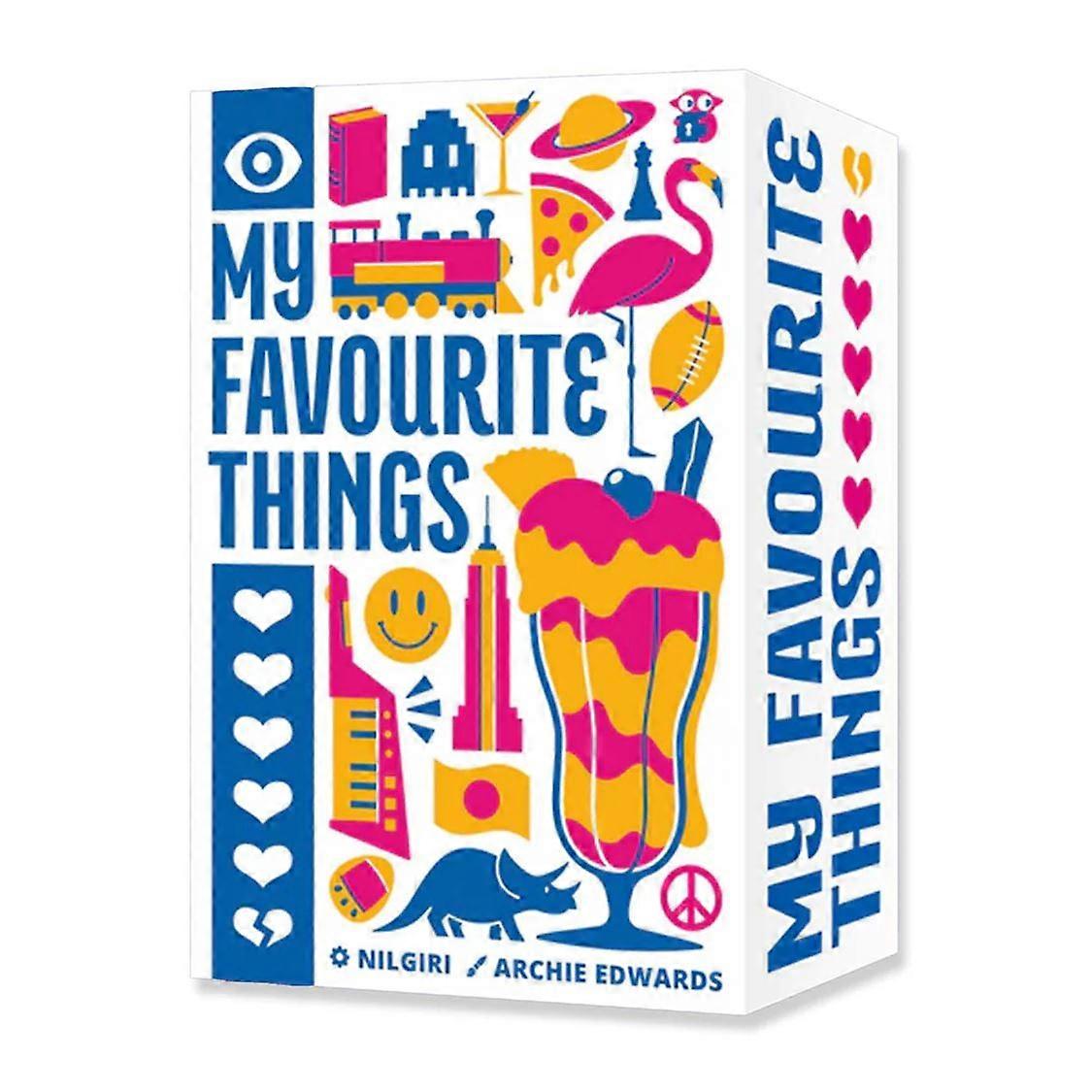 My Favourite Things Board Game