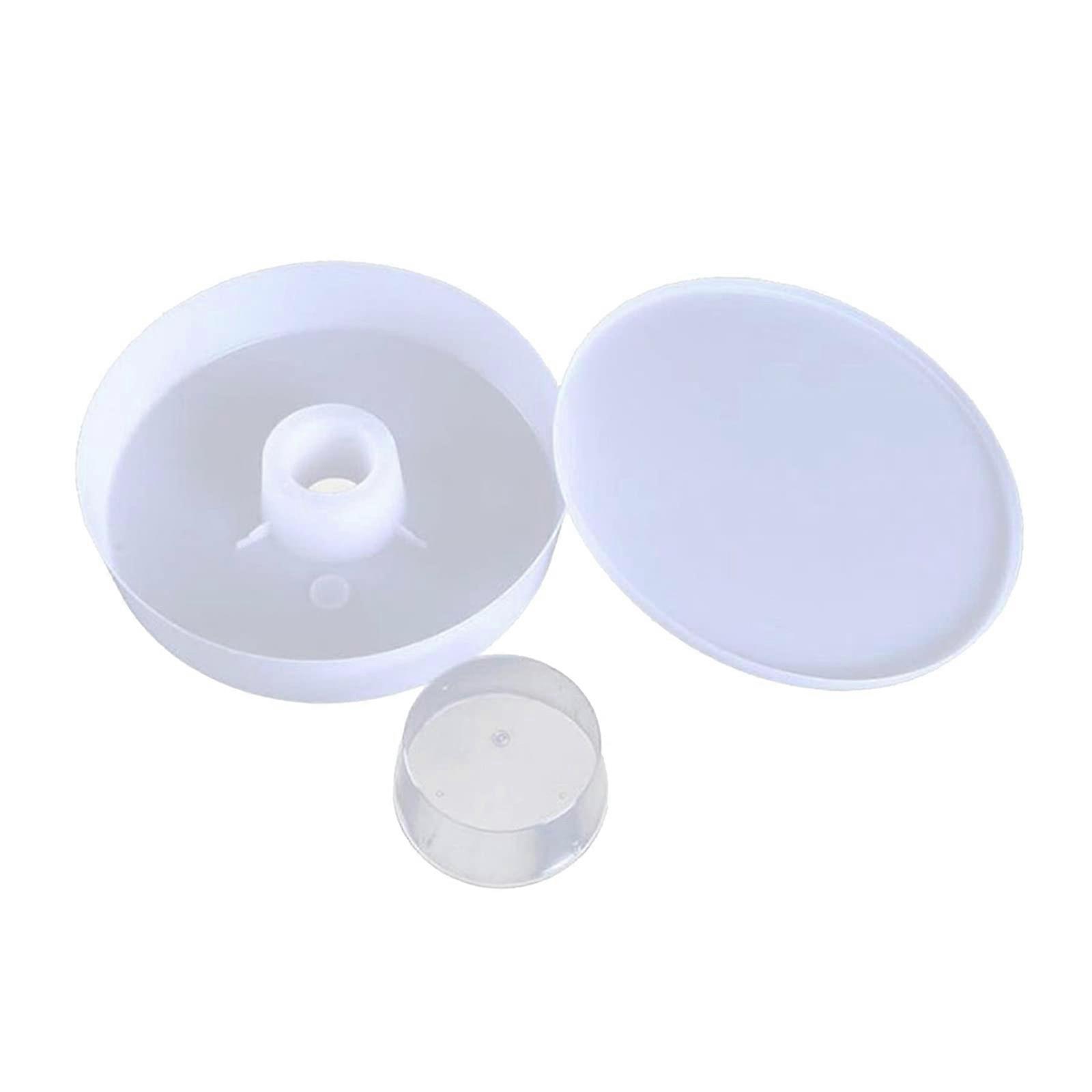 Round Bee Water Feeder Honeybee Drinking Bowl with Easy Refill and MultiBee Access