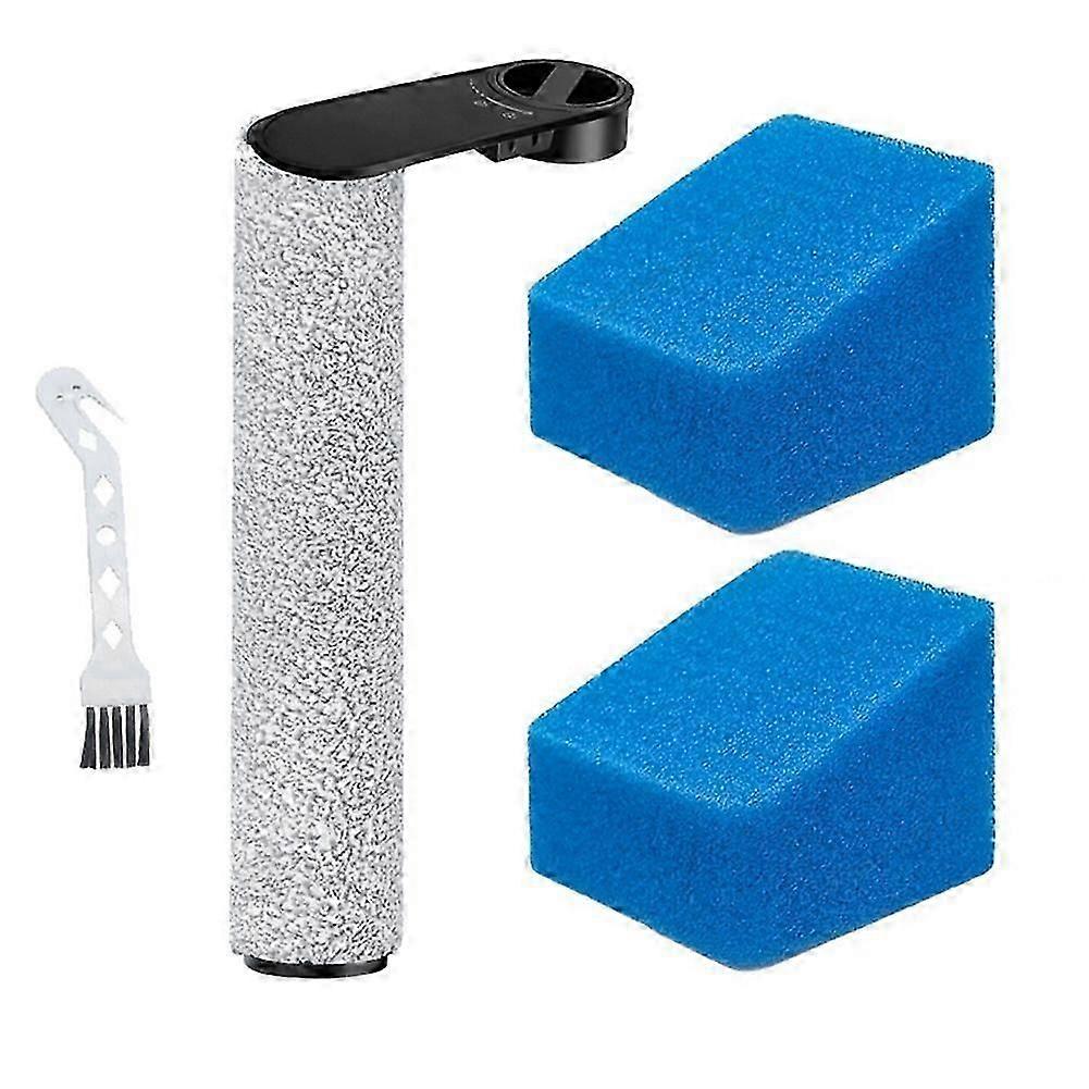 Compatible for GX5 Floor Cleaner Accessories Main Roller Brush Filter Sponge Sweeper Replacement Pa