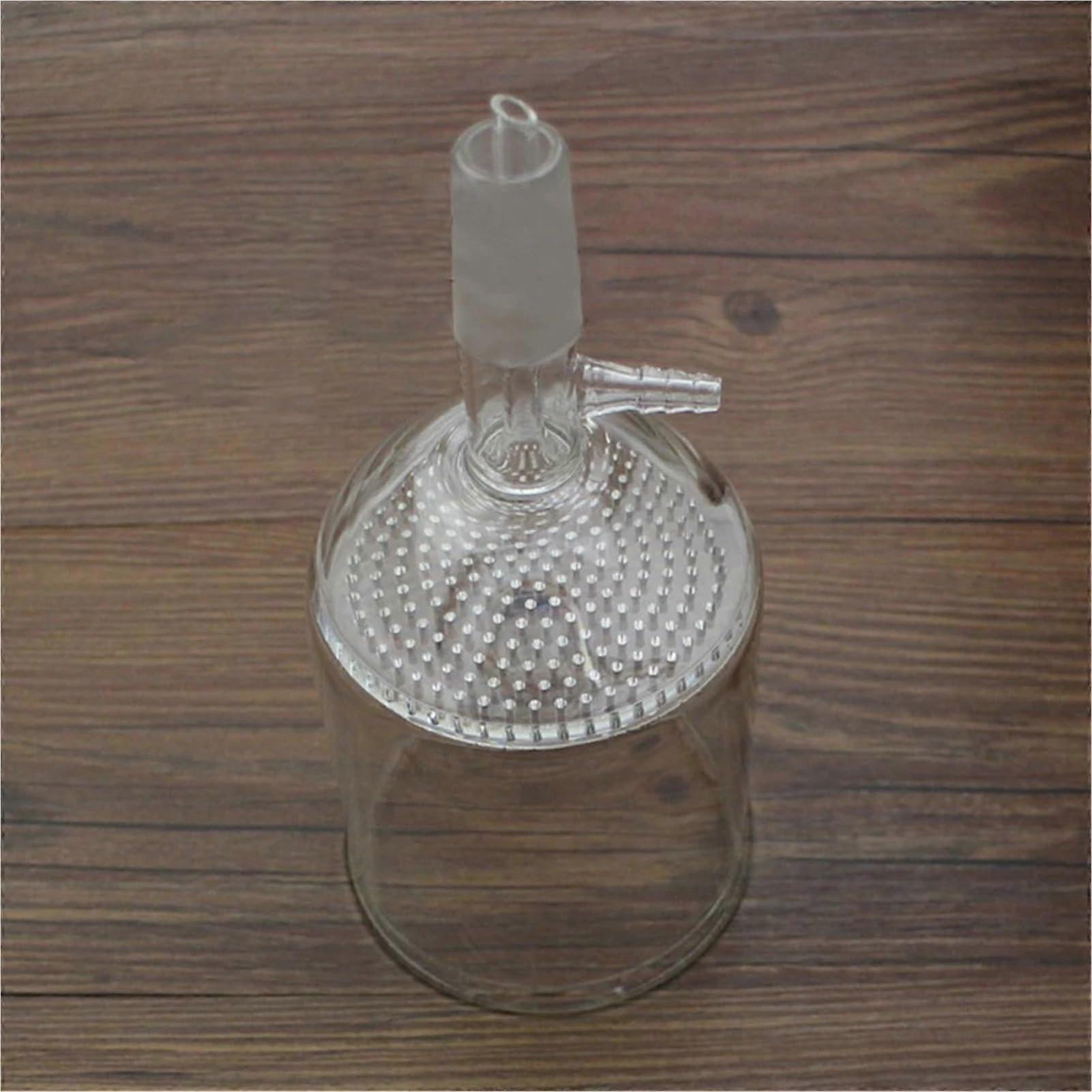 150ml Glass Filter Funnel with Hole Plate for Precise Laboratory Filtration, Durable Construction