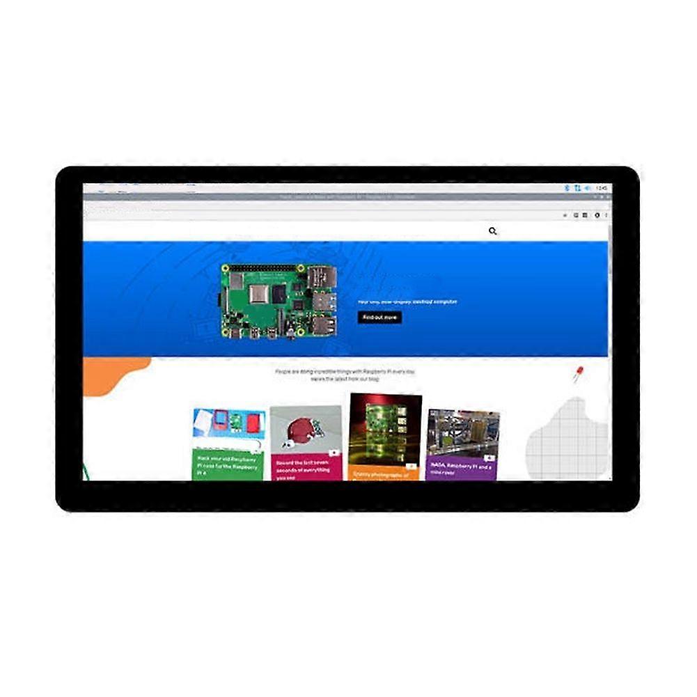 15.6inch LCD Capacitive Touch Screen LCD 1920x1080 IPS Various Systems Support Power HDMI-Compatible US Plug