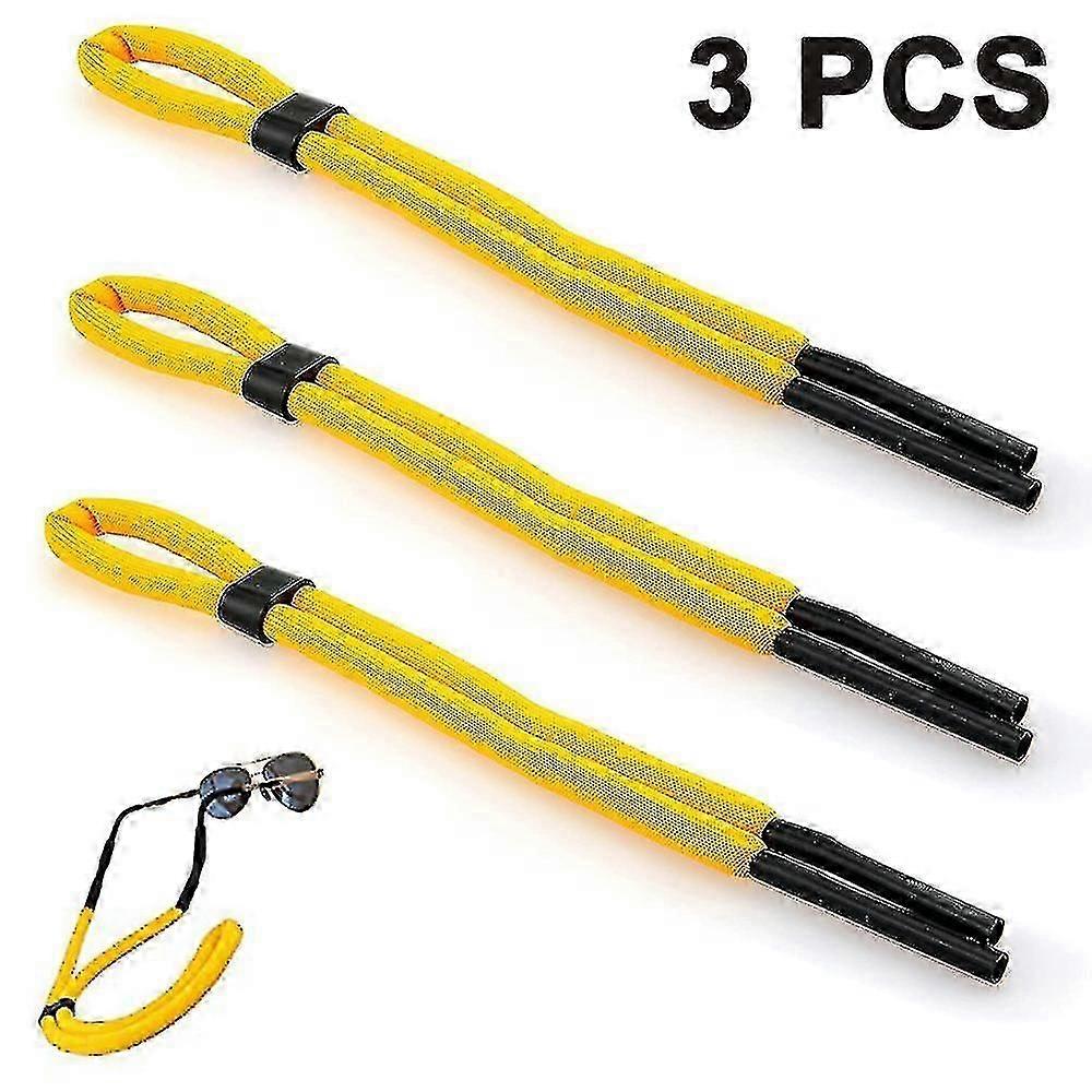 3 piezas floating Sunglass Strap Pack Gafas Float Eyewear Retainer