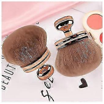 Pinceau de maquillage corporel extra large pour l’autobronzant, applicateur dorsal autobronzant, pinceau kabuki à tête large de 74 mm pour les poudres bronzantes Blend Applicateur autobronzant