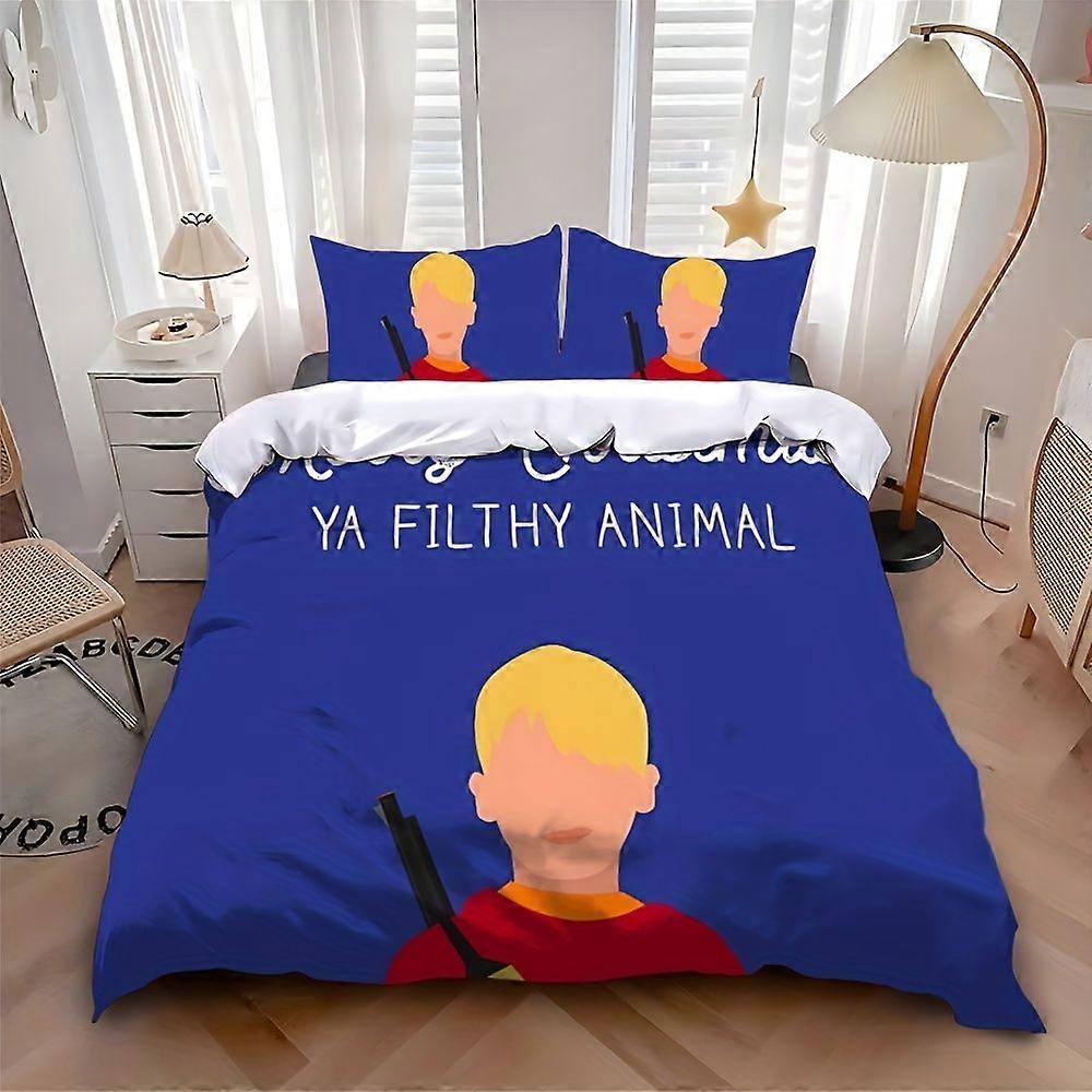 3pcs Christmas New Printed Pattern Bedding Set