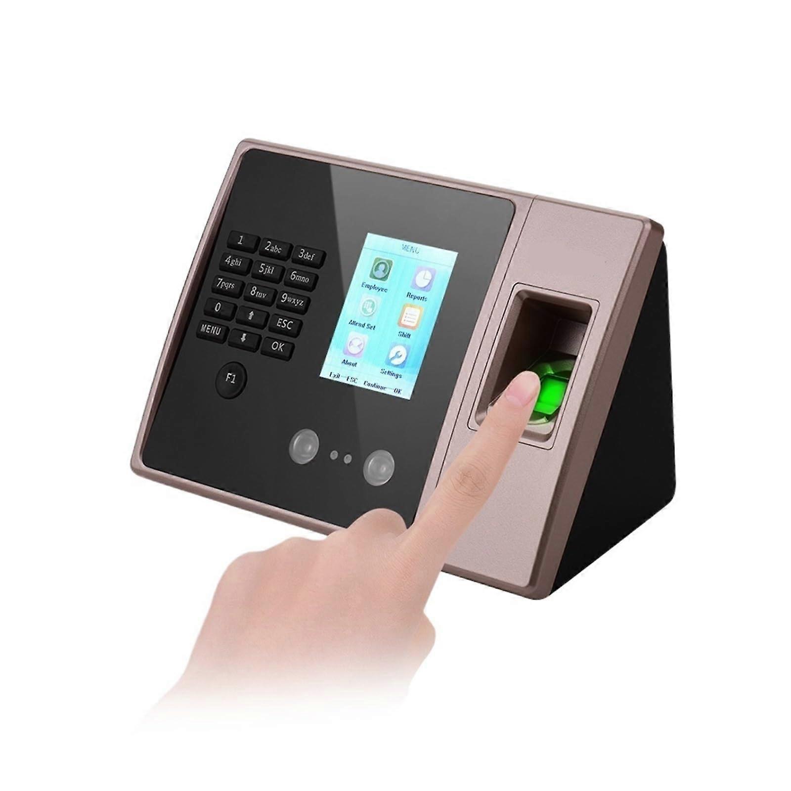 Biometric Fingerprint Time Attendance Clock Recorder with Fast Recognition and MultiShift Support