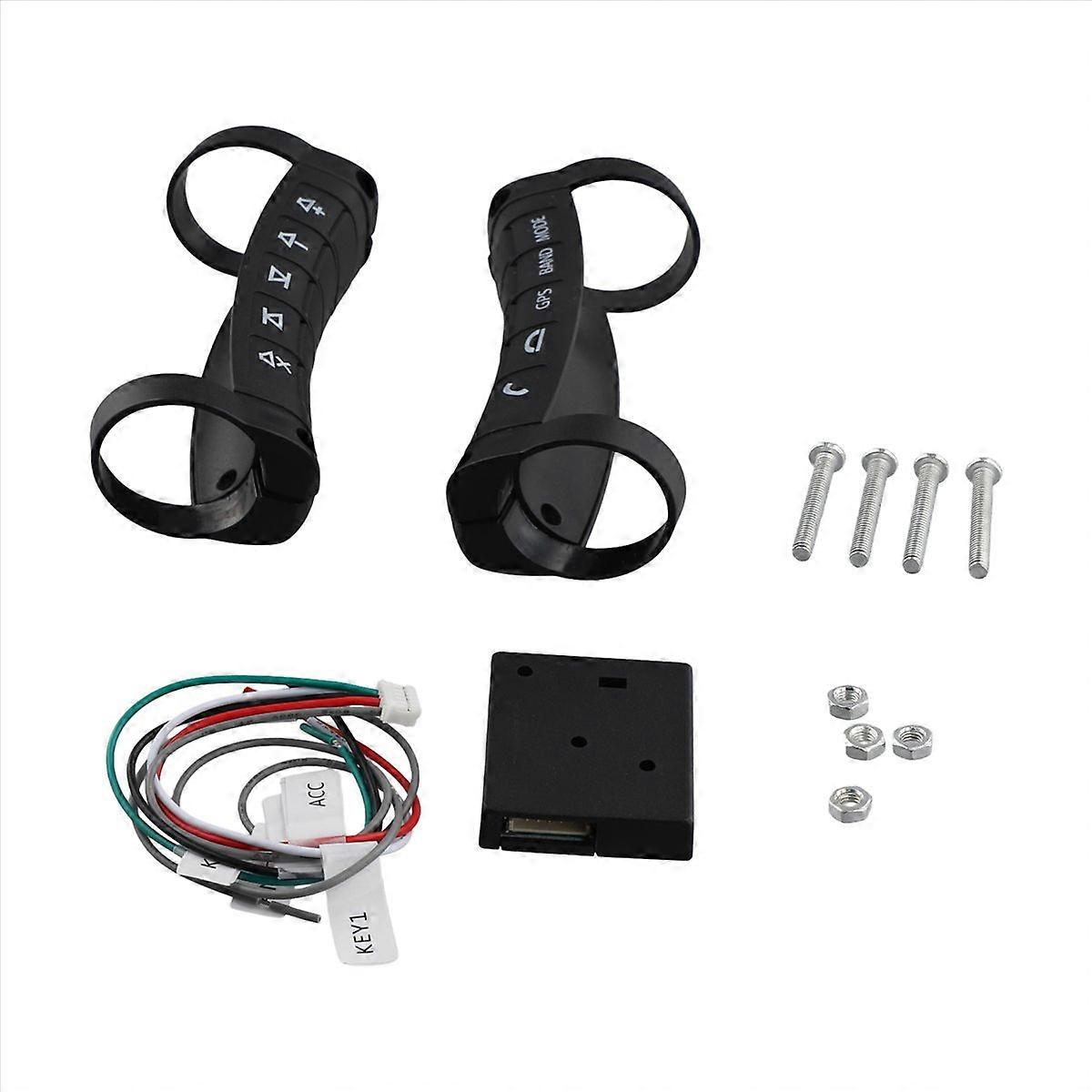 Universal Multi-Function Wireless Steering Wheel Controller Bluetooth DVD Navigation Buttons Control