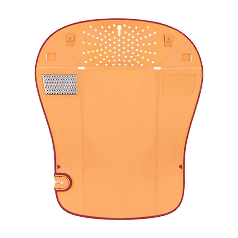 Orange Home Folding Cutting Board for Kitchen Use 1Pcs Cooking Accessory