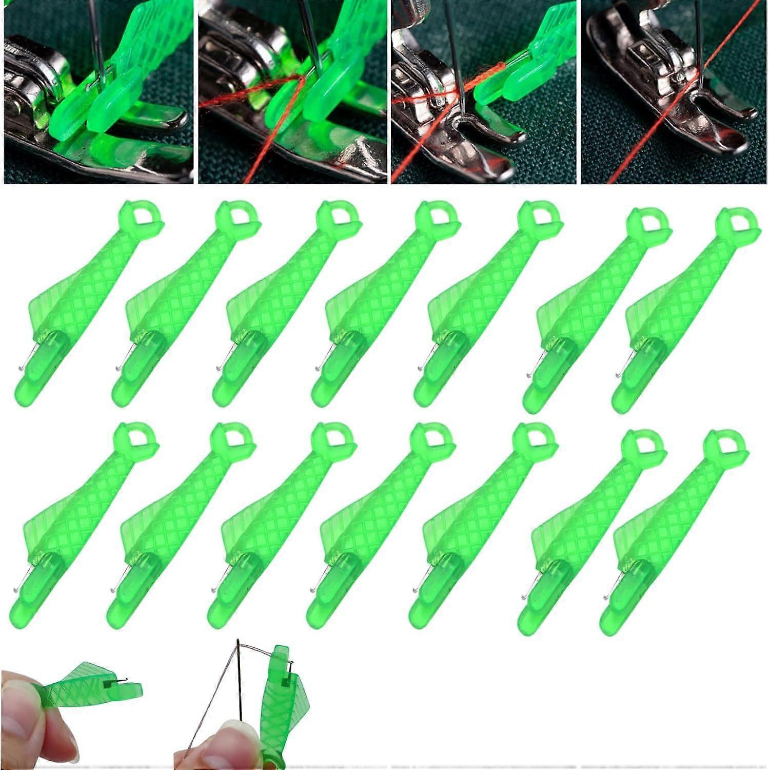 Fish Mouth Sewing Machine Needle Threader, Automatic Sewing Needle Threader Simple Needle Threader, Fish Type Sewing Machine Automatic Needle Threader
