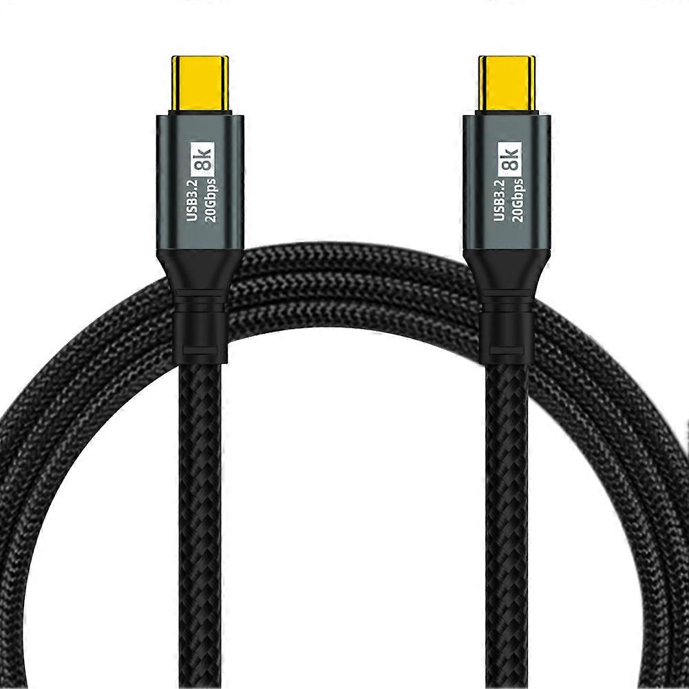 For iPhone15 Pro USB3.2 20Gbps Full Function 100W Fast Charge Convenient Portable 8K Casting Cable