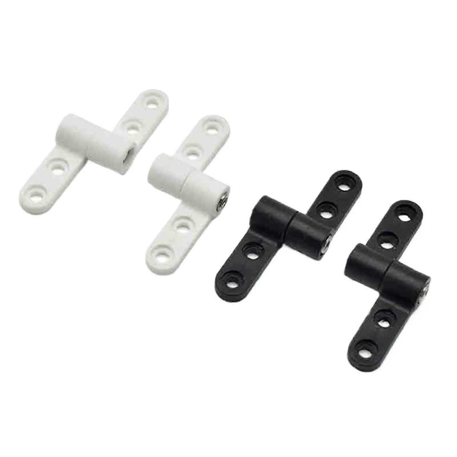 Mini Plastic Torque Hinge with Damping, 360° Rotation, AnyAngle Locking for Small Panels