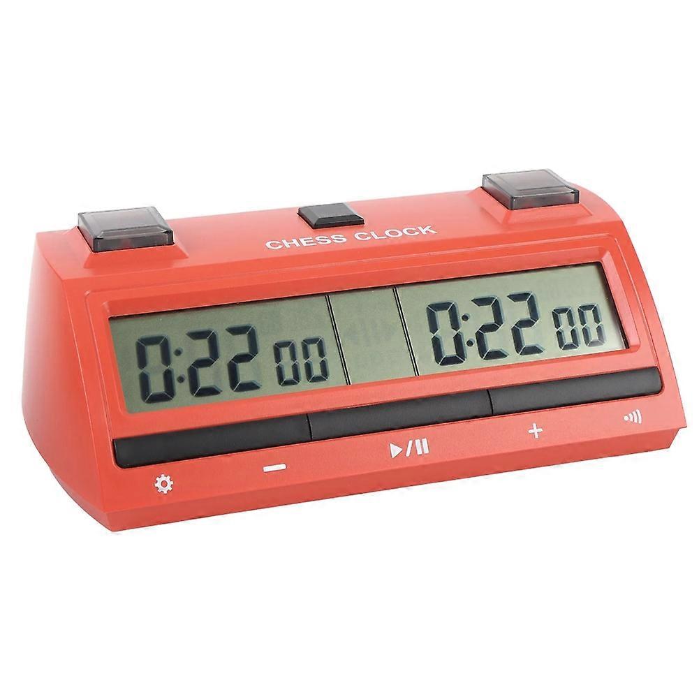 Chess Clock Timer Professional Large Screen Portable Tournament Digital Chess Clock Game Timer