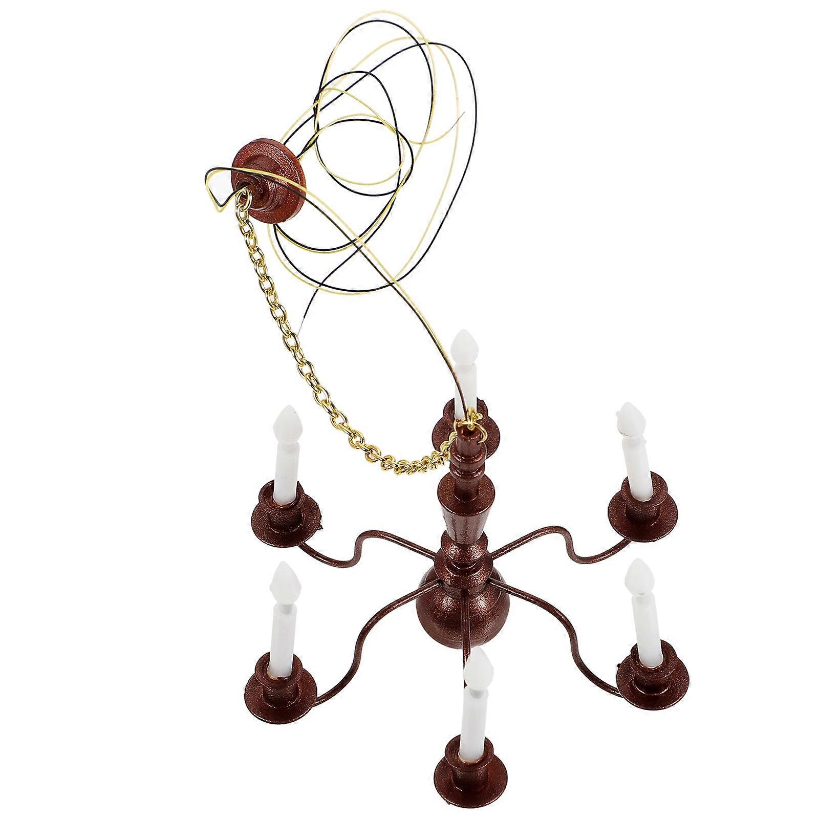Tiny Ceiling Lamp Mini Luminous Ceiling Lamp Sand Table Building DIY Material