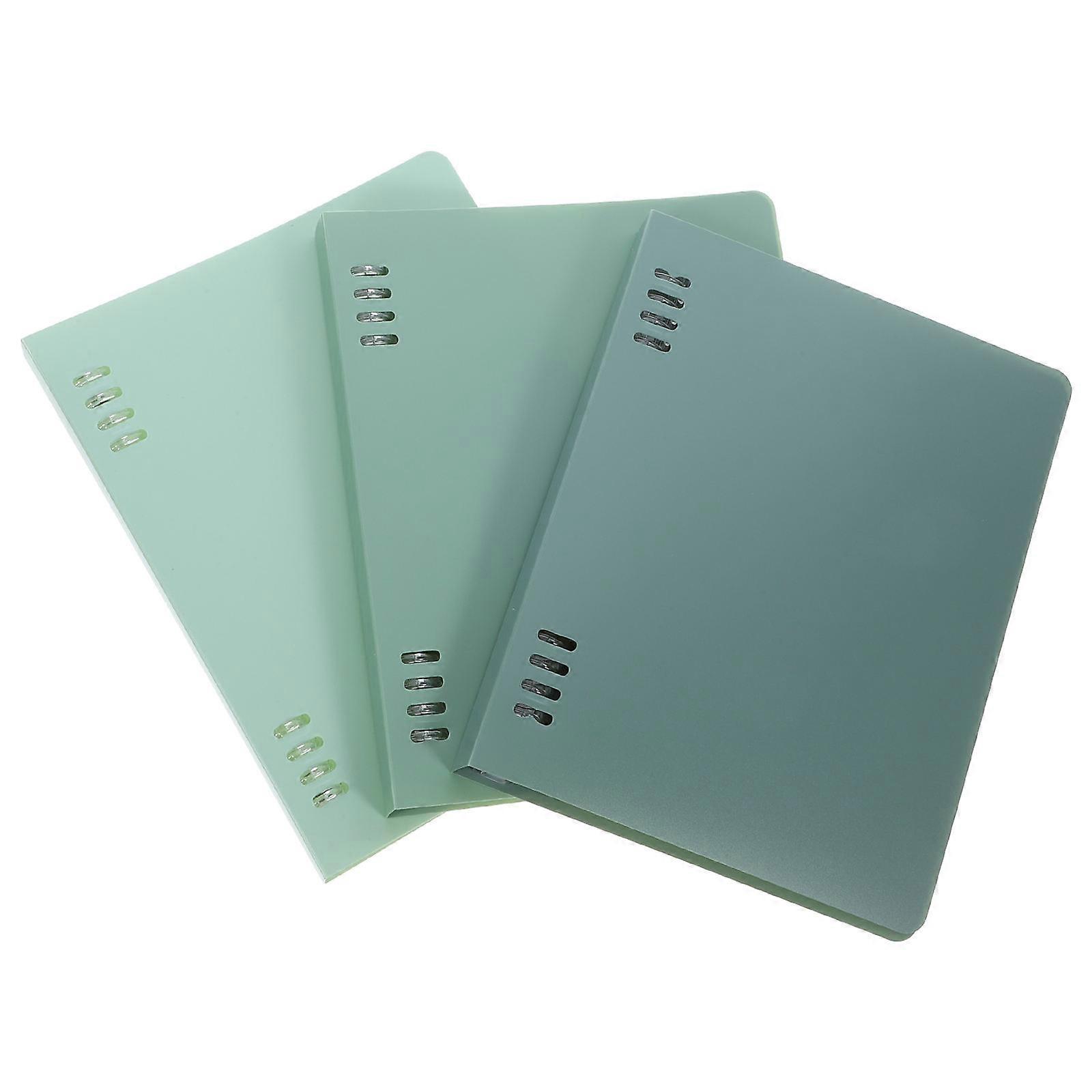 Binder Loose Leaf Notebook Cover for Daily Use 9Pcs Multi-Use Binder Shell