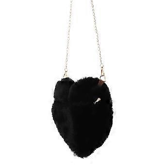 Heart Shaped Faux Purse for Women Stylish Crossbody Bag