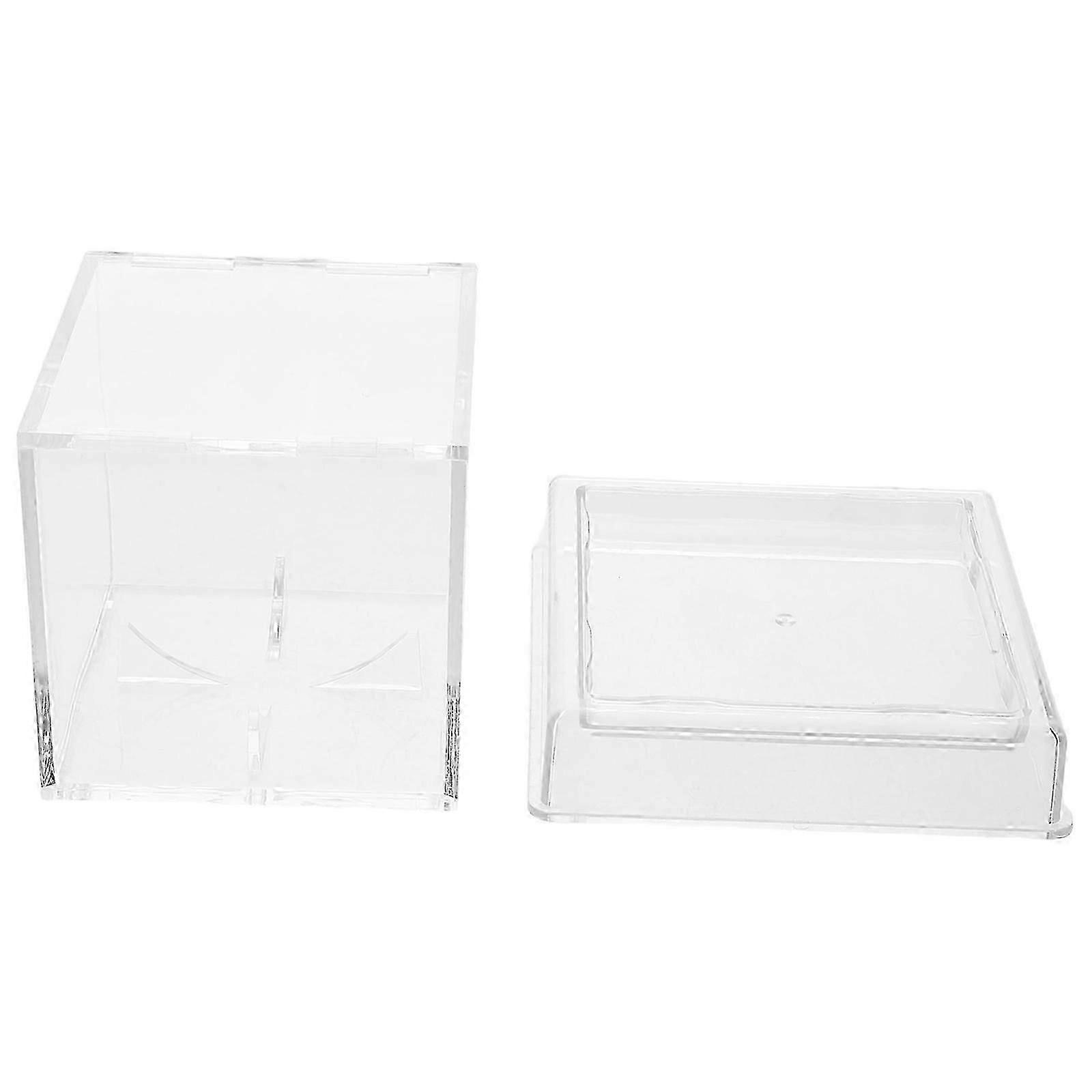 Baseball Display Case Acrylic for Display Stable Transparent Ball Showcase