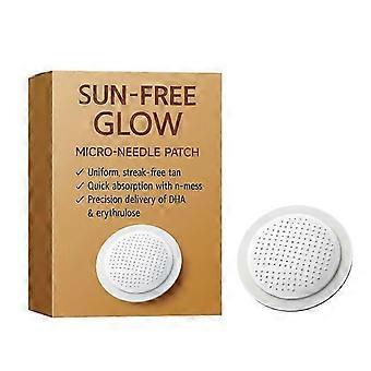 Zestaw 10 płatków samoopalających Sun-Free Glow Micro-Needle Patches, zapewniających opaleniznę bez smug JH7
