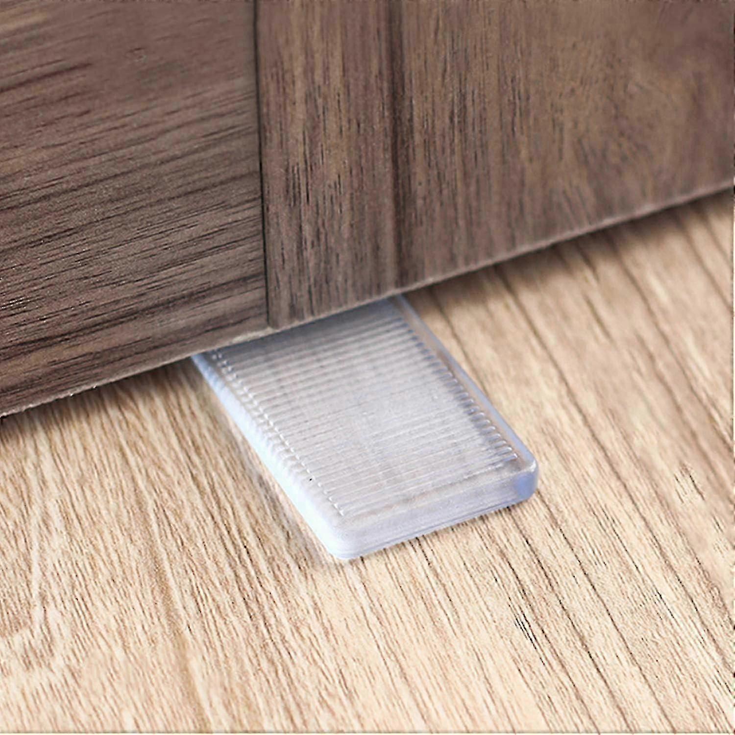 8 Pcs Clear Plastic Table Shims - Level Wedges