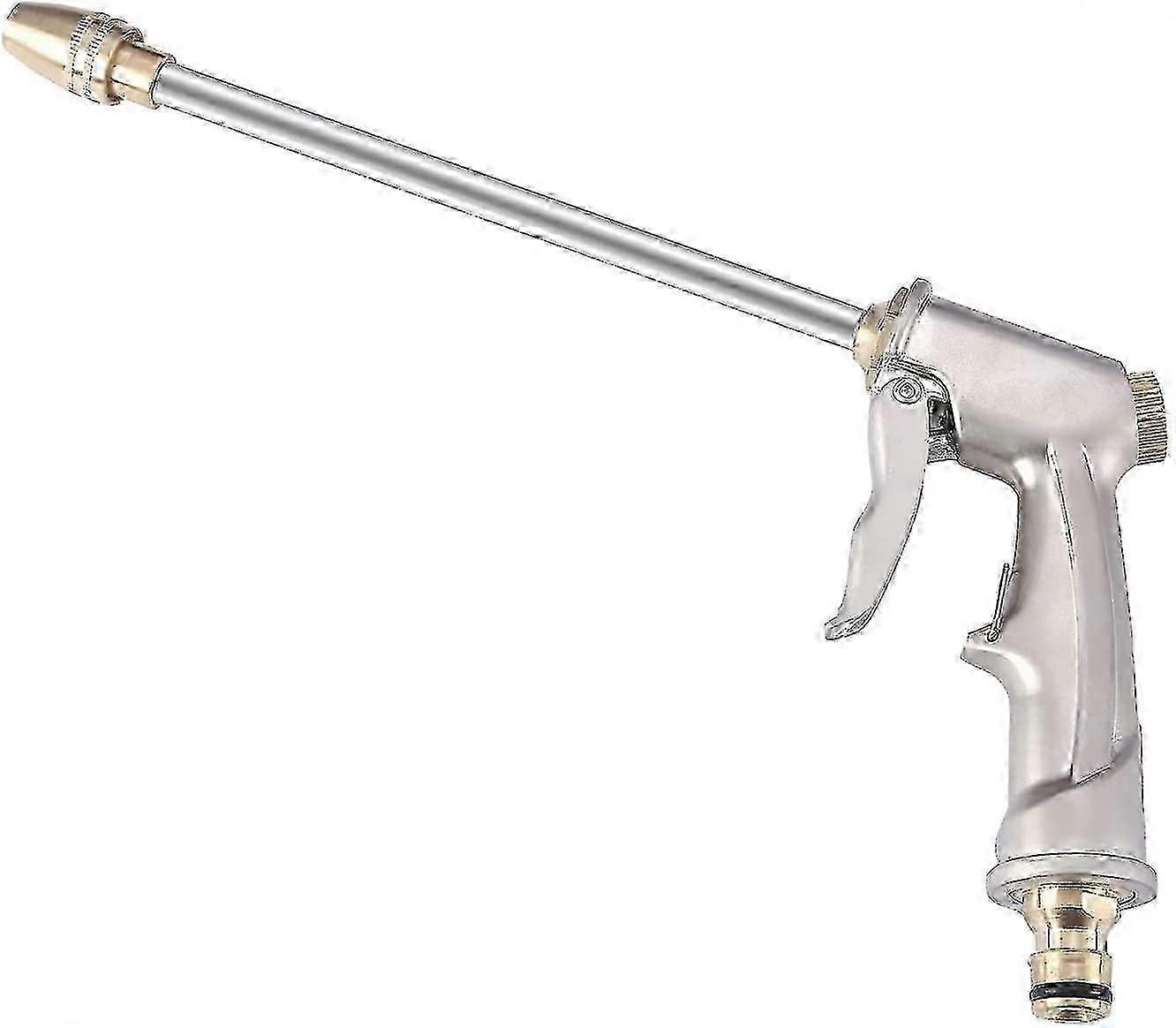Brass Garden Hose Spray Gun 4 Patterns Leak Proof