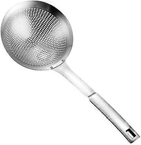 Large Scoop Colander,Skimmer Slotted Spoon,16 Inch