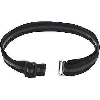 Shirt Stay Belt Verstelbare elastische zachte antislip rimpel bandage Shirt Stay Holder Zwart ingestopte shirtbandjes voor mannen vrouwen (Shirt Stay Belt)