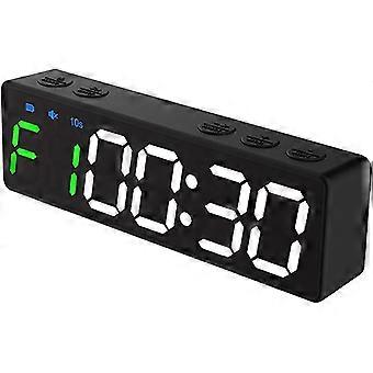 Mini Gym Timer Reable Stoper Przenośny zegar odliczający / w górę z magnetycznym tyłem do treningu fitness w domu Siłownia