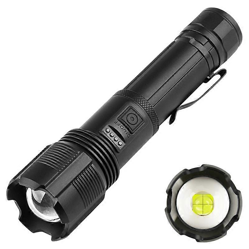 LED Tactical Flashlight Rechargeable P50 Waterproof Torch