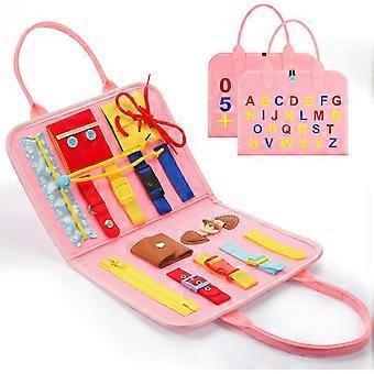 Draagbaar Busy Board Vroeg Educatief Leerspeelgoed - Speelgoed & Cadeaus voor Kinderen