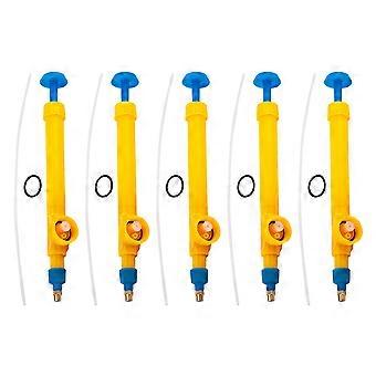 5pcs Gartenbewässerungsdüsen Sprühflaschendüsen Manuelle Druckflaschensprüher