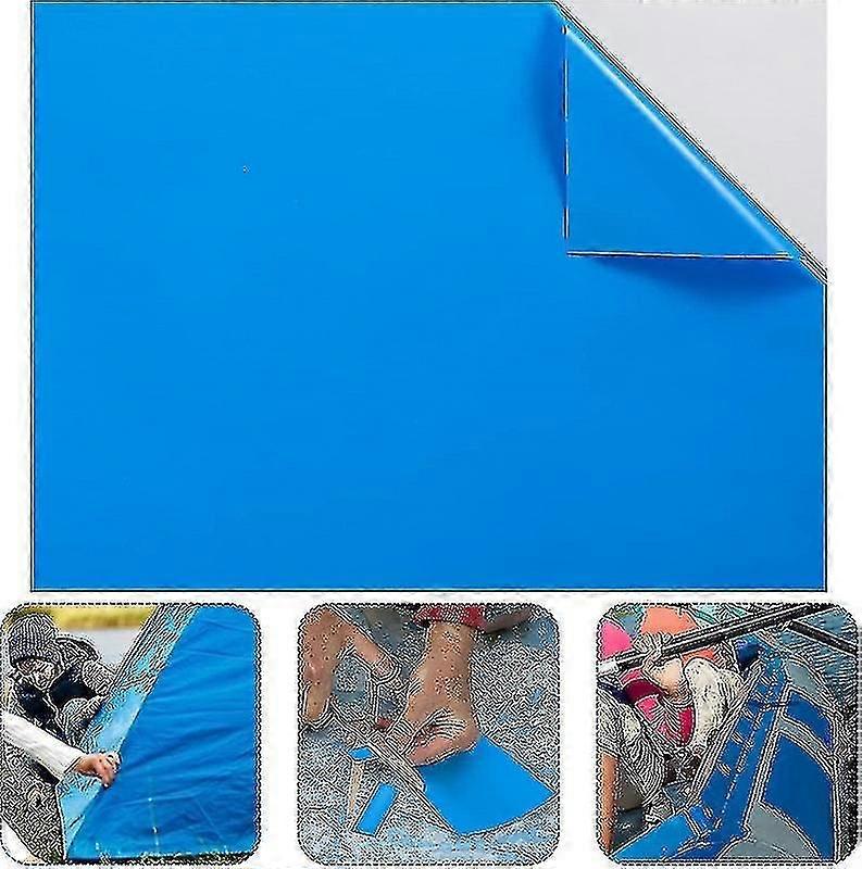 10 Pcs Vinyl Pool Liner Patch Repair Patch For Swimming Pools,10*25cm