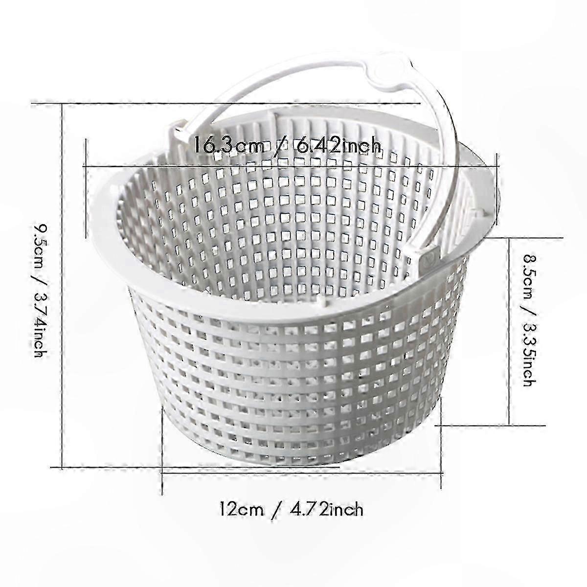 Sturdy Pool Skimmer Baskets with Secure Handles